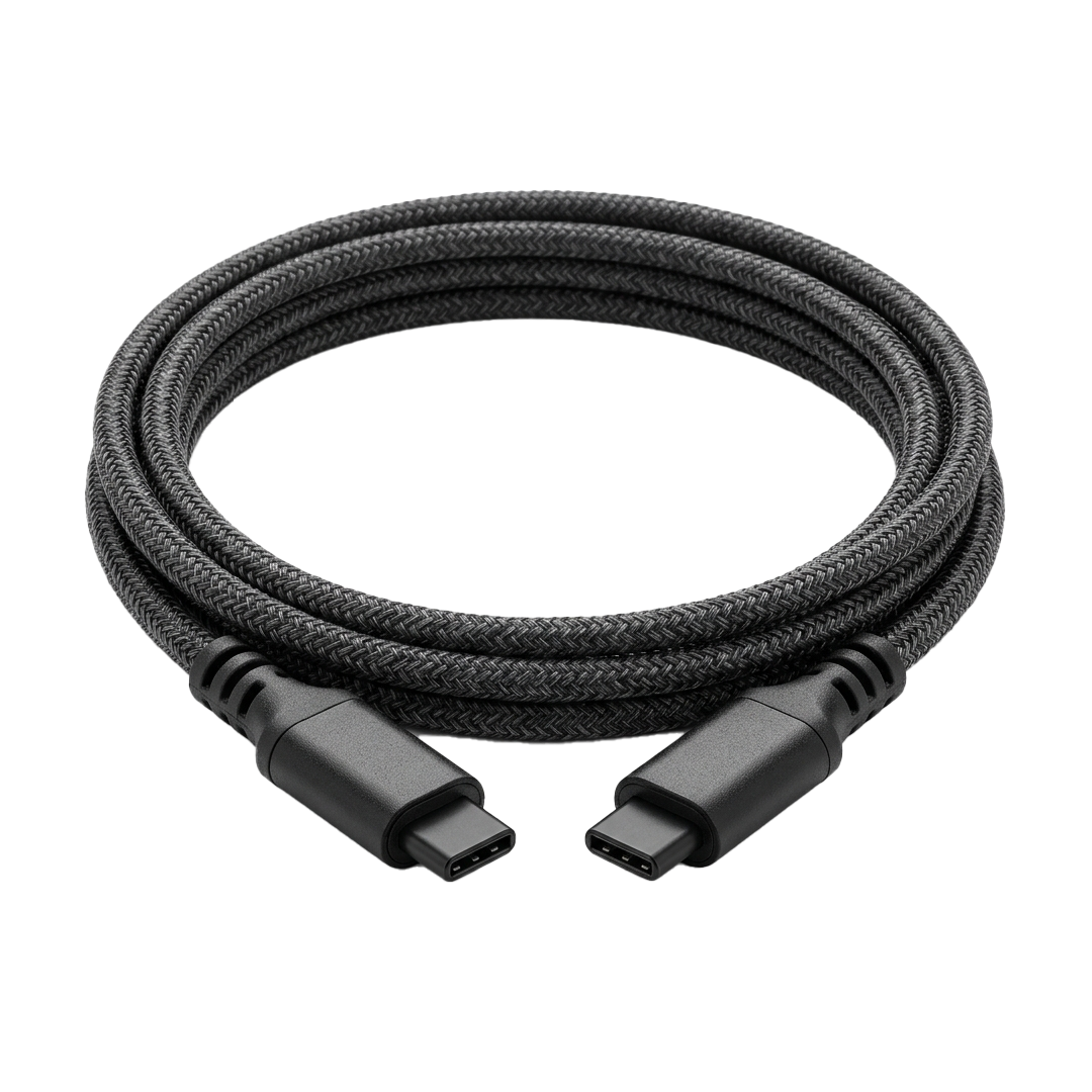 Braided USB-C data cable